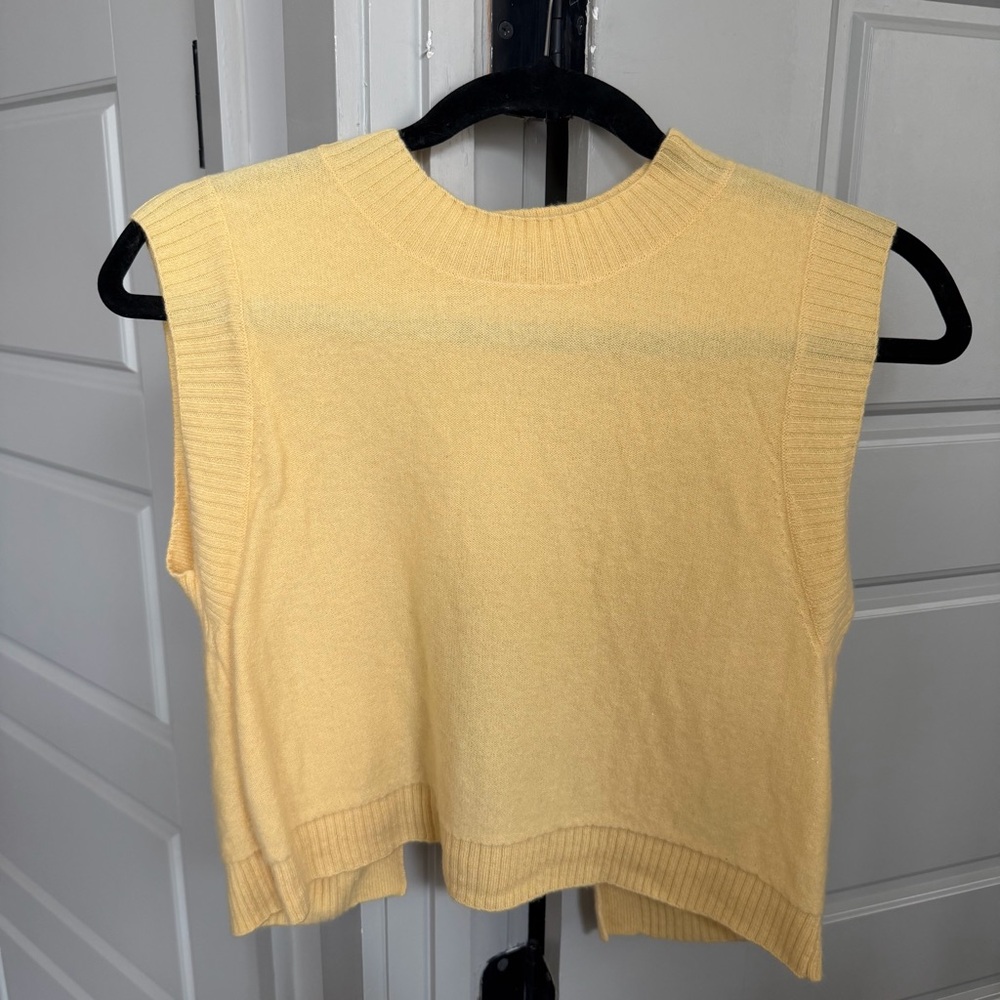 Free People Laurel Open-back Sweater Vest